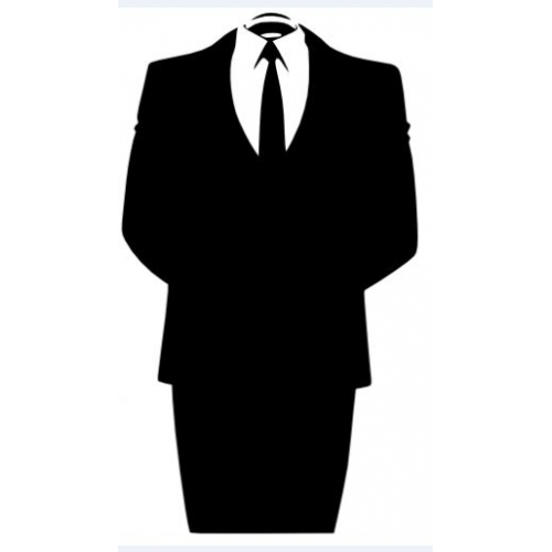 Anonymous Suit Decal