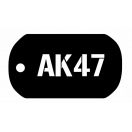 AK47 Dog Tag