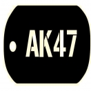 AK47 Dog Tag Tee