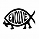 Evolve fish atheism