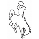 Wyoming Bucking Horse (Steamboat) Outline