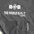 THE WORLD IS FL4T tee