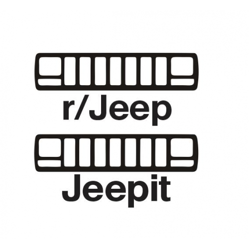 Jeepit reddit XJ grill decal pack