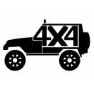 Jeep 4×4 Decal
