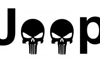 Jeep punisher decal set of 2