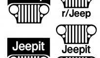 Jeepit reddit CJ grill decal pack