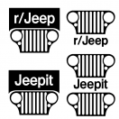 Jeepit reddit CJ grill decal pack