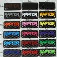 Raptor Carbon Fiber Keychain